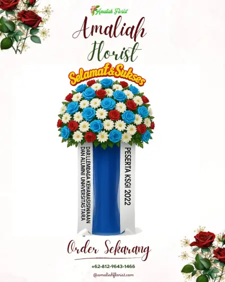 Standing Flowers Gedung Serbaguna Graha Lestari Gunung Putri